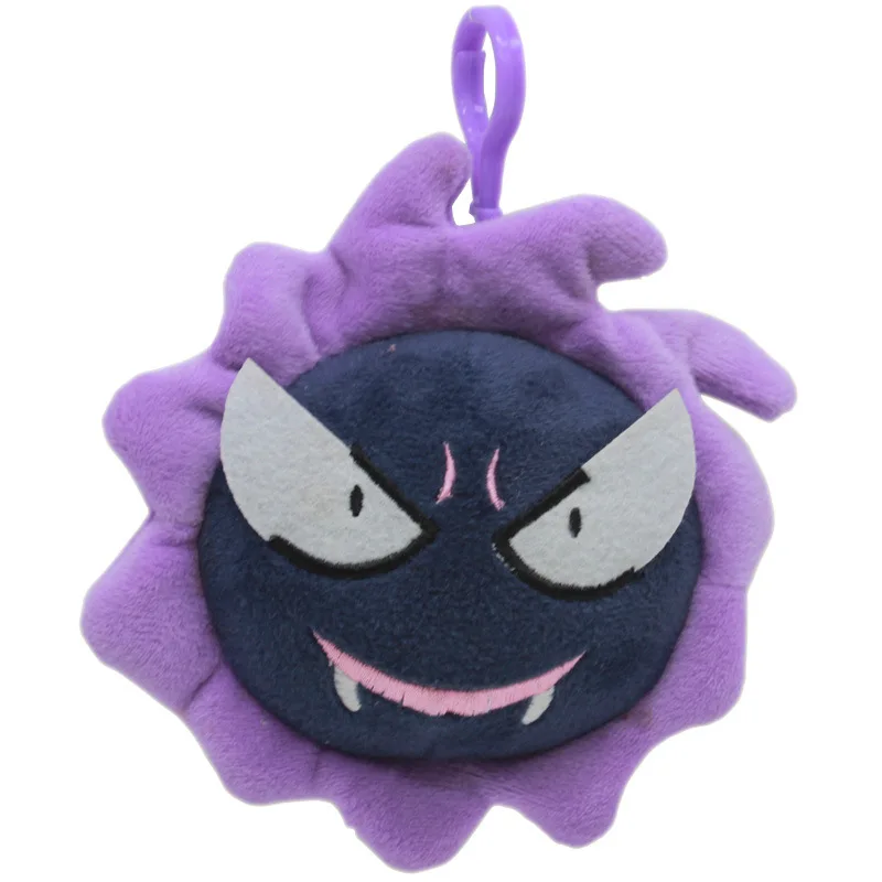 Аниме Gastly Gengar 12 см плюшевые игрушки мягкие куклы брелок детский подарок на день