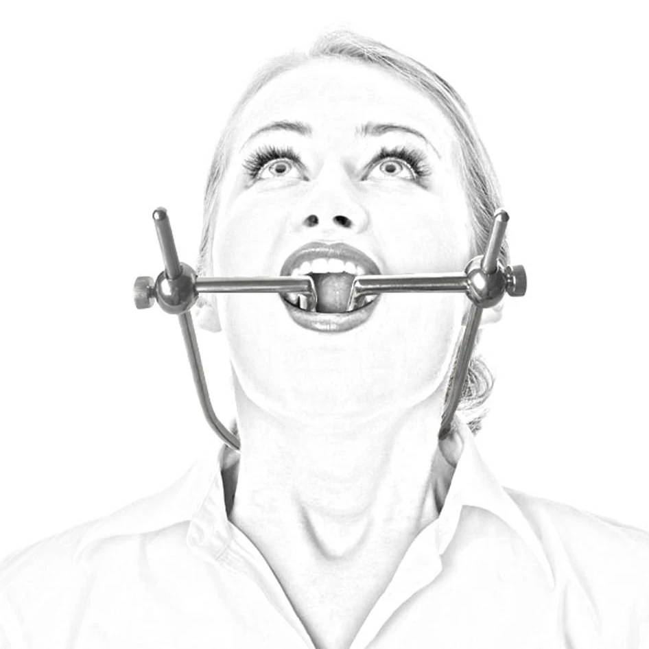 BEEGER BDSM bondage stainless steel open mouth gag ring neck collar adult games cosplay slave restraints fetish toys | Красота и