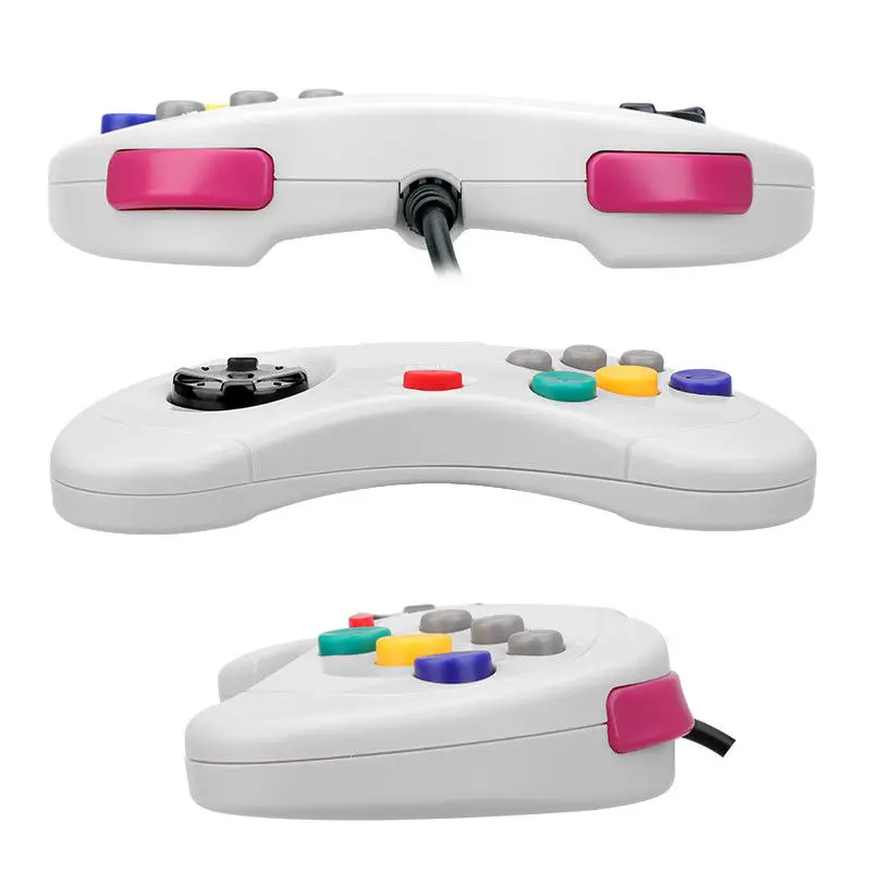 Проводной игровой контроллер Sega Saturn USB геймпад джойстик для систем Классический