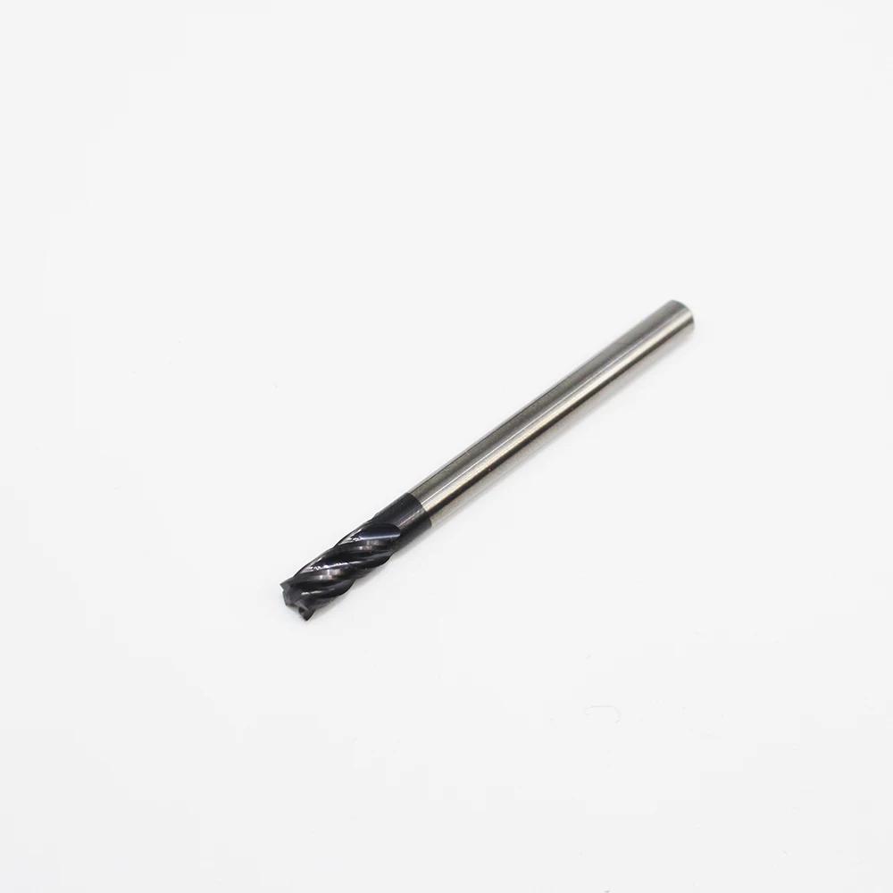 1 шт. HRC50 4 мм твердосплавные Endmill D4X11LXD4X50L 4 Флейта Стандартный Длина дисковую долбежные профилирования лицо мельница