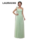 Женское вечернее платье на одно плечо, светло-Мятно-зеленого цвета, со шнуровкой сзади, длинное винтажное бальное платье для девочек