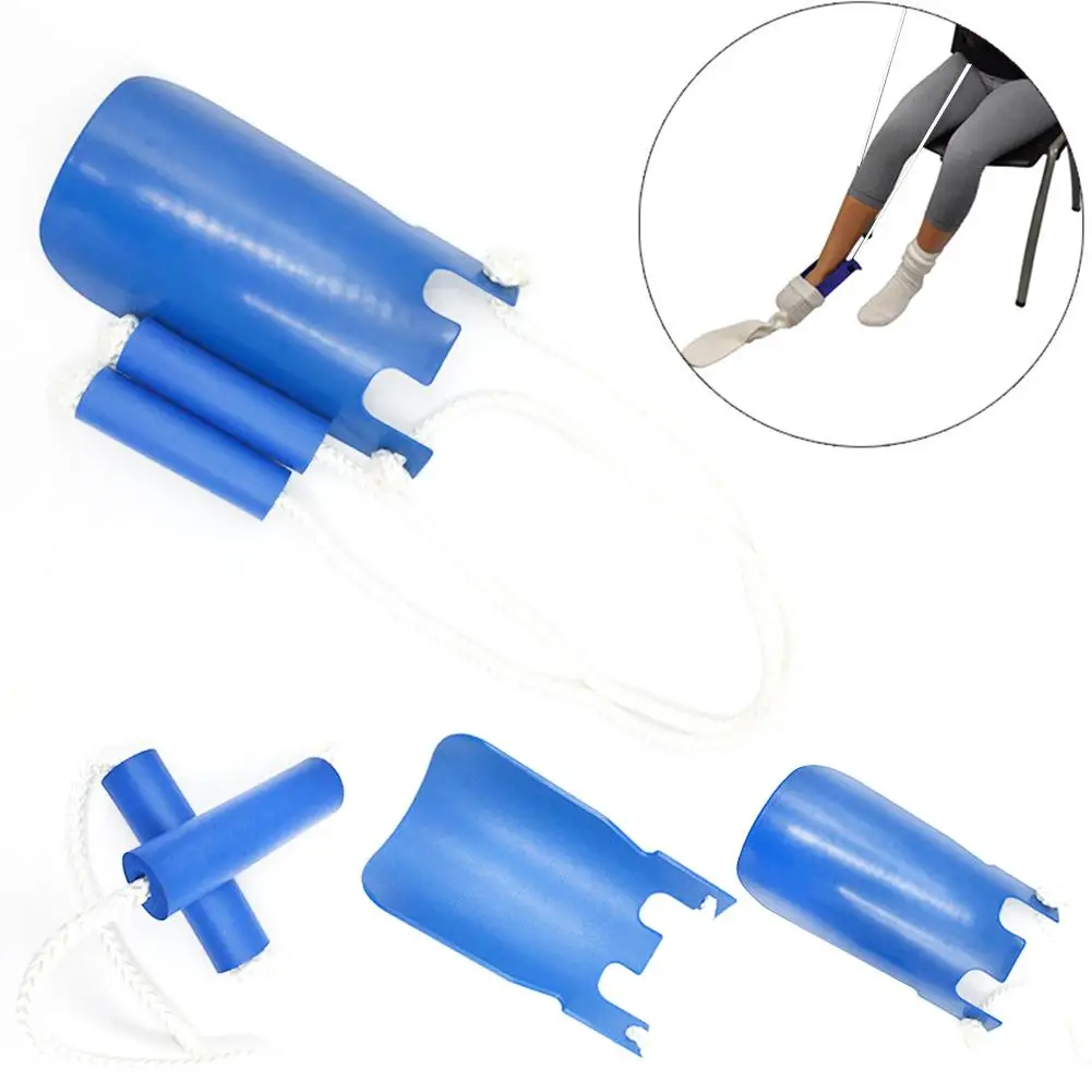 Sock Aid - Easy On and Off Stocking Slider Pulling Assist Device Compression Helper Aide Tool | Инструменты