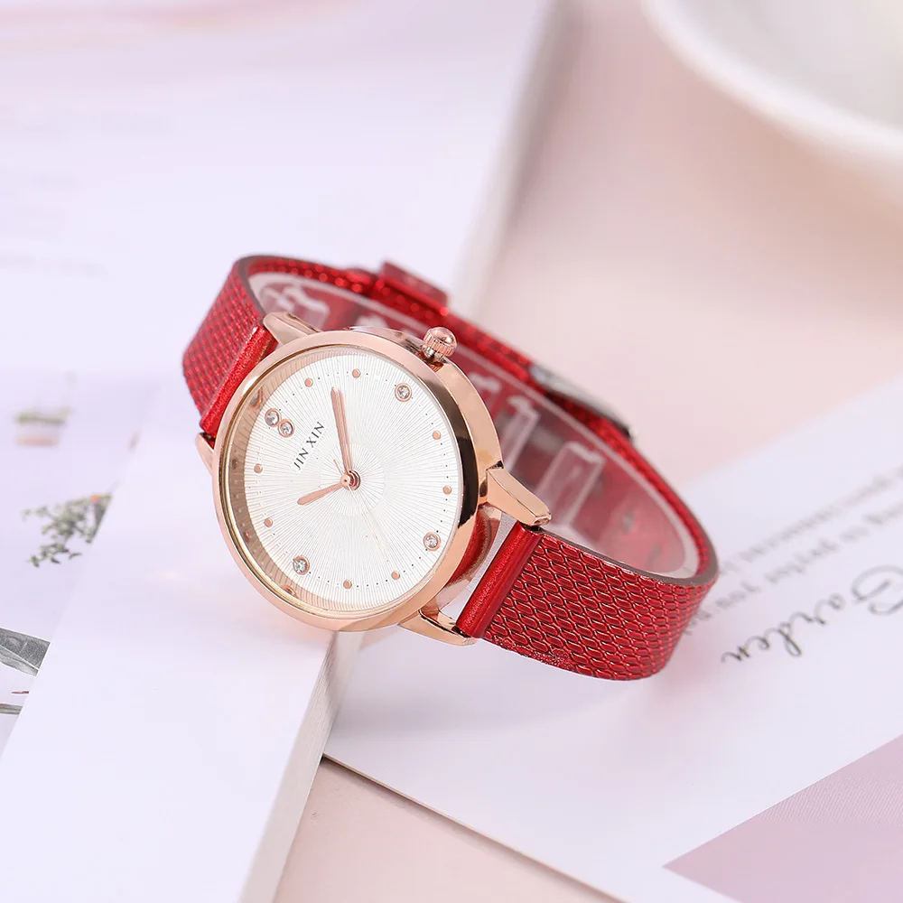 Новые модные роскошные женские часы с кристаллами водонепроницаемые кварцевые