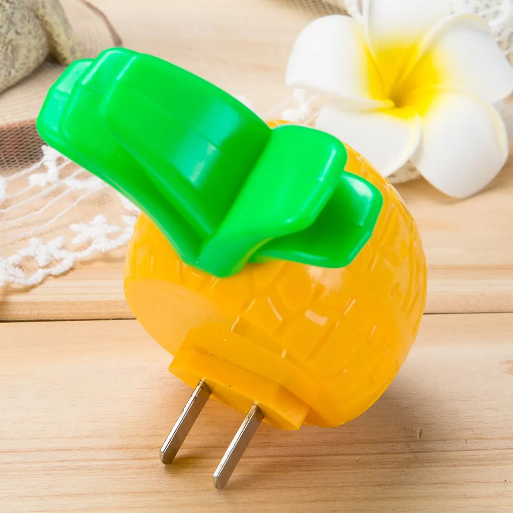 Светодиодная Ночная лампа переключатель ананас фрукты мультфильм серия ночник