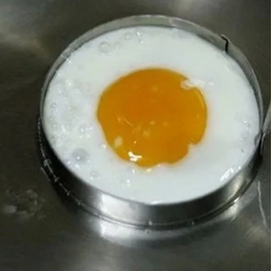 

Круглая форма для жарки яиц, нержавеющая сталь