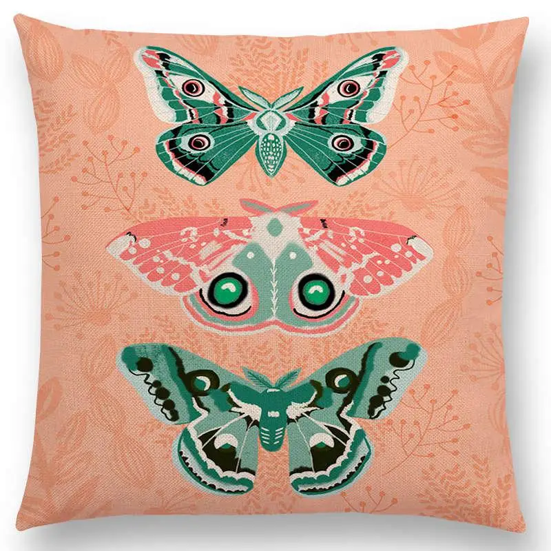 a021504 Птица Цветы чашка Европейский щегол Робинс Лебеди Фламинго Lepidoptera кактус Чехлы диван бросок наволочка - Цвет: a021504