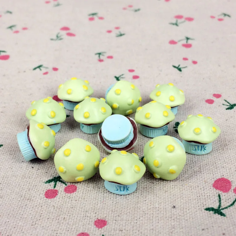 10 шт. миниатюрные садовые статуэтки в виде грибов | Дом и сад