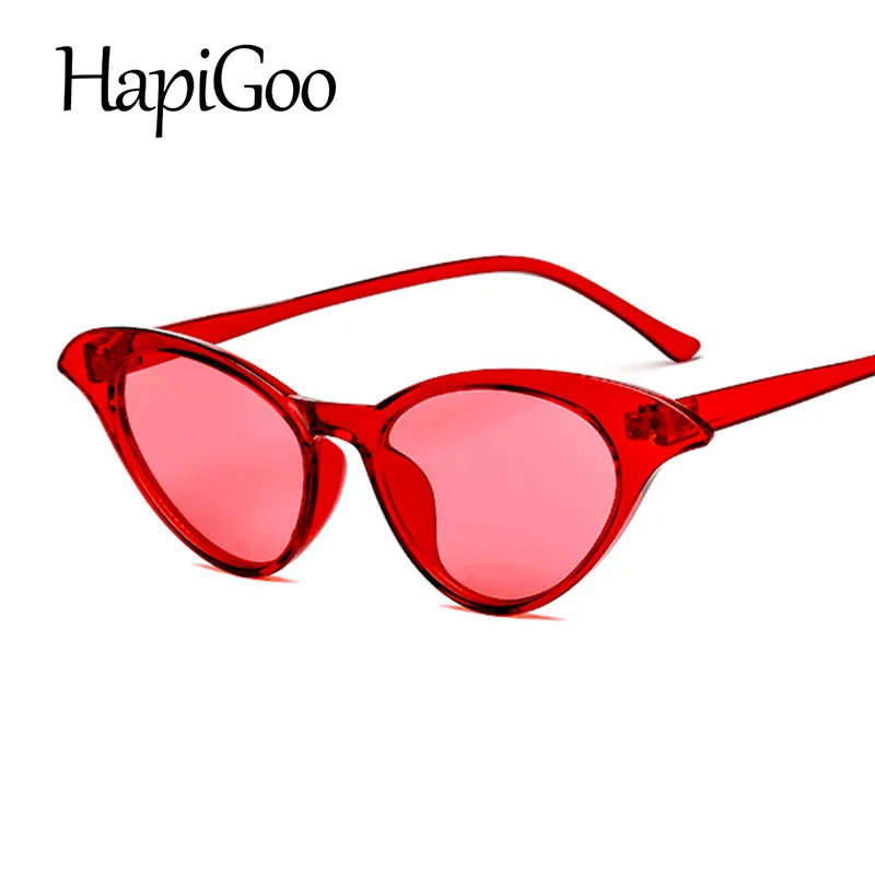 HAPIGOO Новый кошачий глаз солнцезащитные очки Для женщин модные женские Винтаж