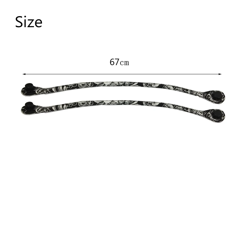 Красочные холщовые ручки для Obag Классическая мини-сумка с круглым вырезом