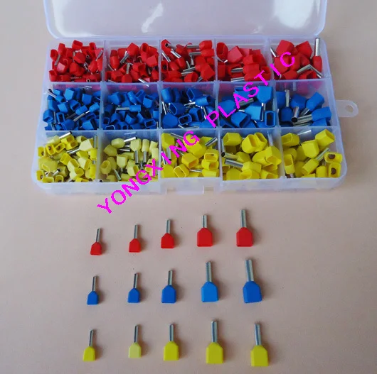 570 шт./корт. TE0508 TE7508 TE1508 TE2508 TE4012 Изолированная Клеммная колодка с двойным