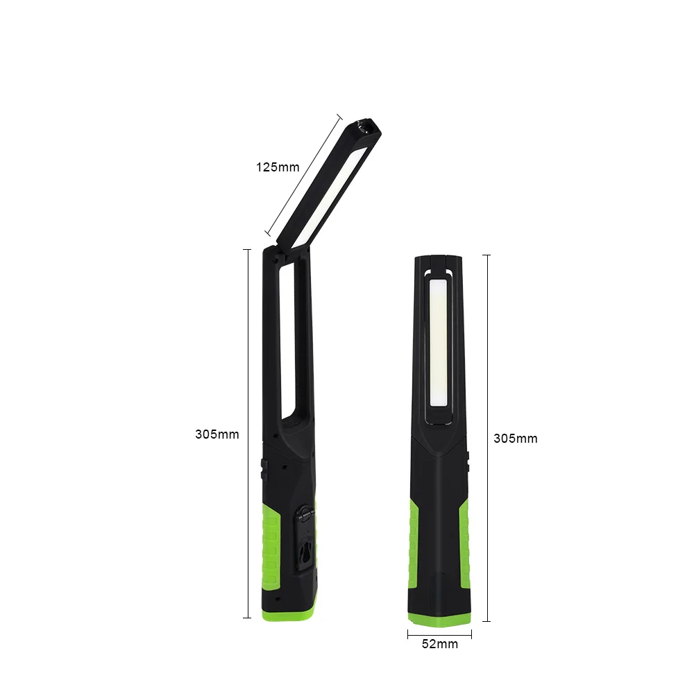 Coba cob портативный светодиодный рабочий светильник usb Перезаряжаемый внешний аккумулятор 5 режимов ручного питания 2000LM Водонепроницаемая Рабочая лампа