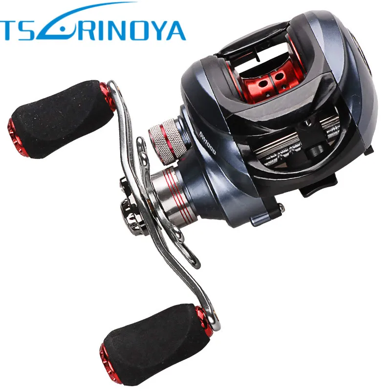TSURINOYA Baitcasting Рыболовная катушка 10 + 1BB Передаточное число 6 3: 1 рыболовные катушки