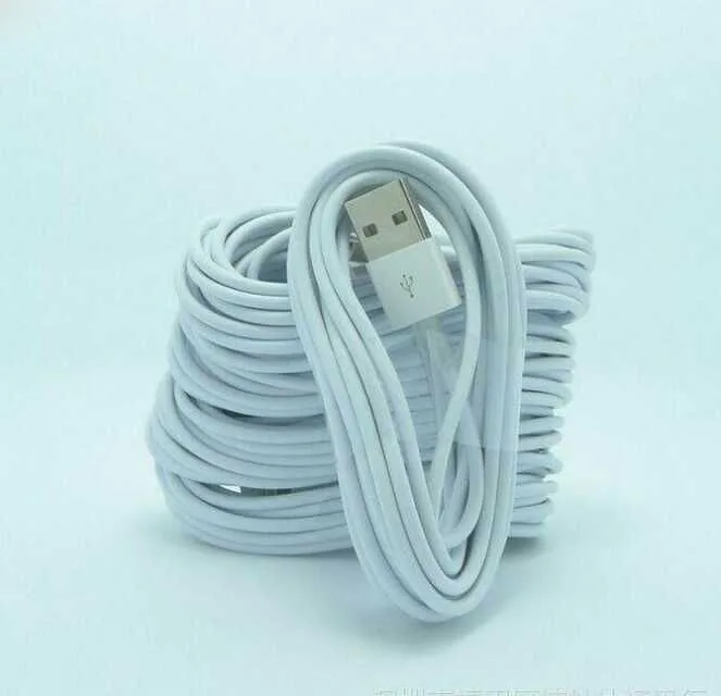 50 шт./лот 1 M/2/3 м длина зарядка с синхронизацией данных USB кабель для iPhone 5 6 6 S plus 7 7 plus iPhone 5S iPad Air Mini черный, белый цвет