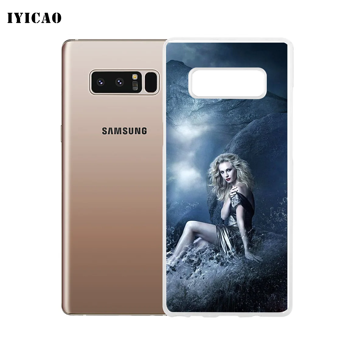IYICAO Дневники вампира Сезон 8 Мягкий силиконовый чехол для телефона Samsung A5 A6 Plus A7 A8