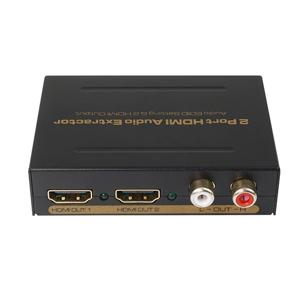 2 Порты и разъёмы HDMI Splitter 1X2 с аудио SPDIF/RCA Выход 3D полный HD1080p Sup ed|Кабели HDMI| |