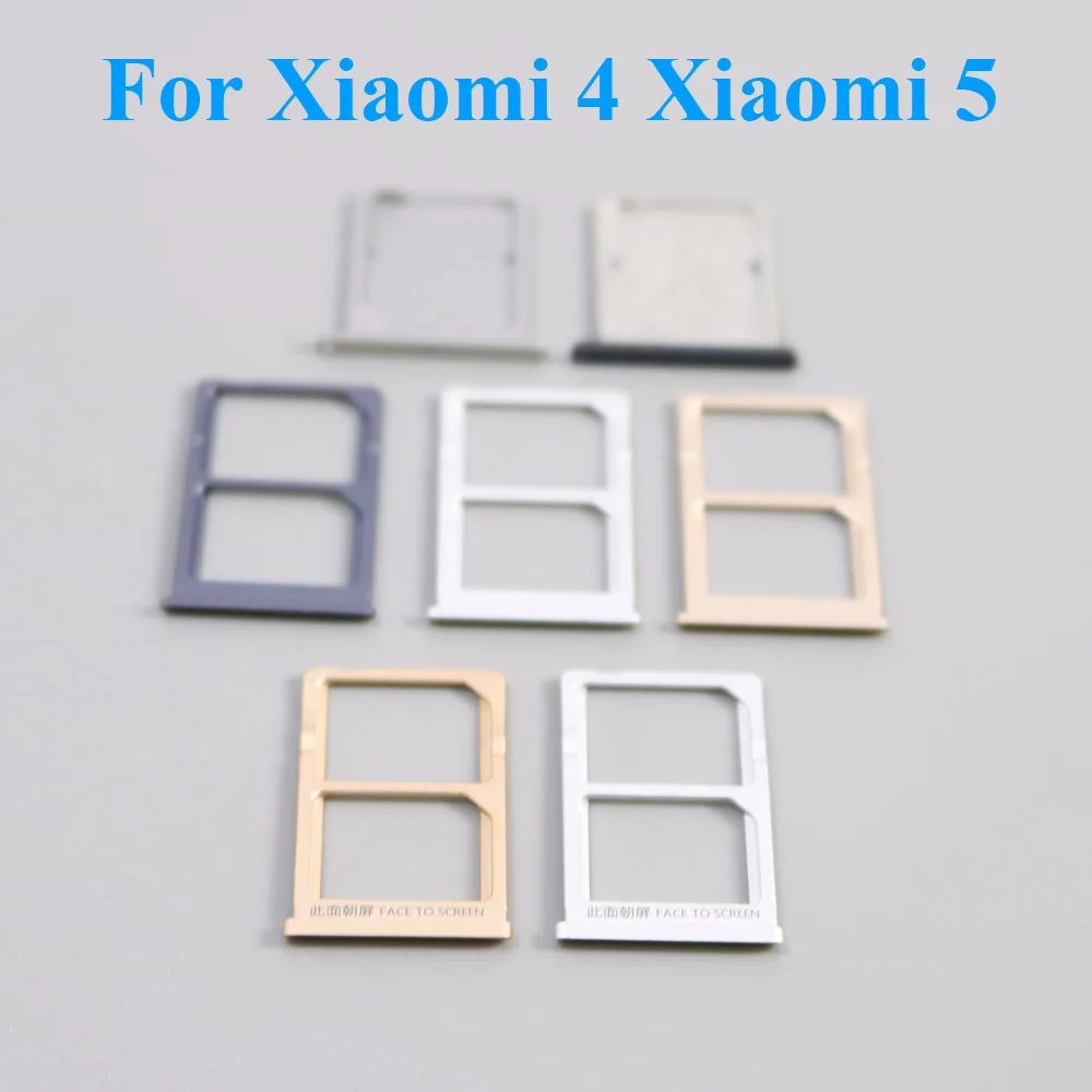 Лоток для Micro Nano Sim карты Xiaomi 4 Mi4 лоток высокого качества 5 Mi5 SD TF держатель запасные