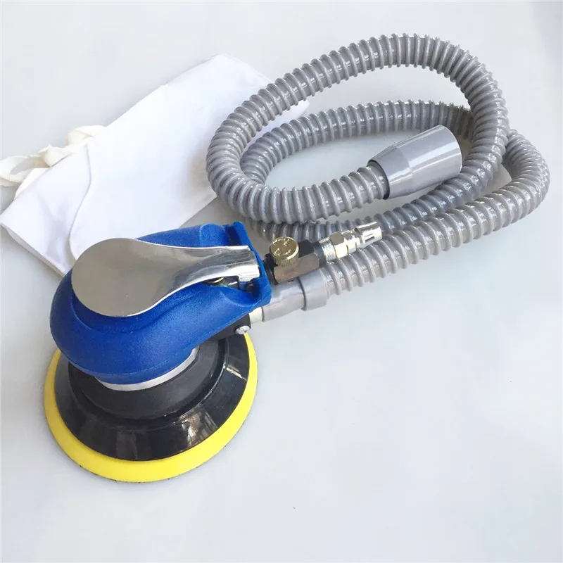 Самовакуумные пневматические шлифовальные машины 5 дюймов 125 мм Эксцентриковая