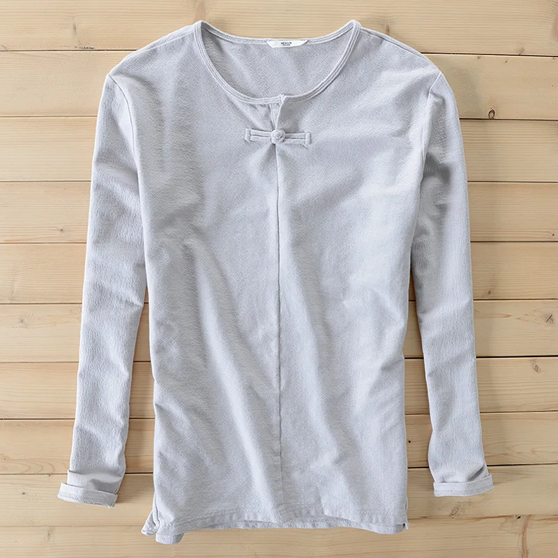 

2017 New long sleeve cotton t shirt men white fashion men t-shirt solid warm t shirts men autumn spring tshirt mens camiseta 3XL