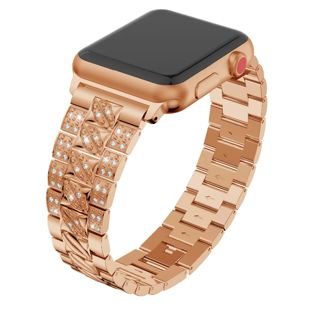 URVOI link браслет для Apple Watch ремешок из нержавеющей стали iWatch серии 5 4 3 2 1 модный