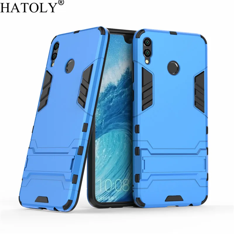 Чехол для Huawei Honor 8X Max HATOLY Жесткий из силиконовой резины с роботом Enjoy Max|Бамперы| |