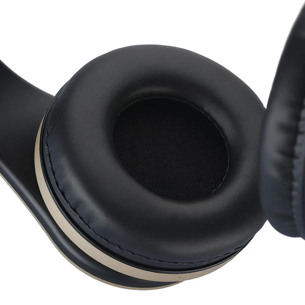 Andoer складные беспроводные Bluetooth наушники спортивные стерео BT 4,1 EDR гарнитура игровая MP3 FM радио наушники 3,5 мм для телефонов