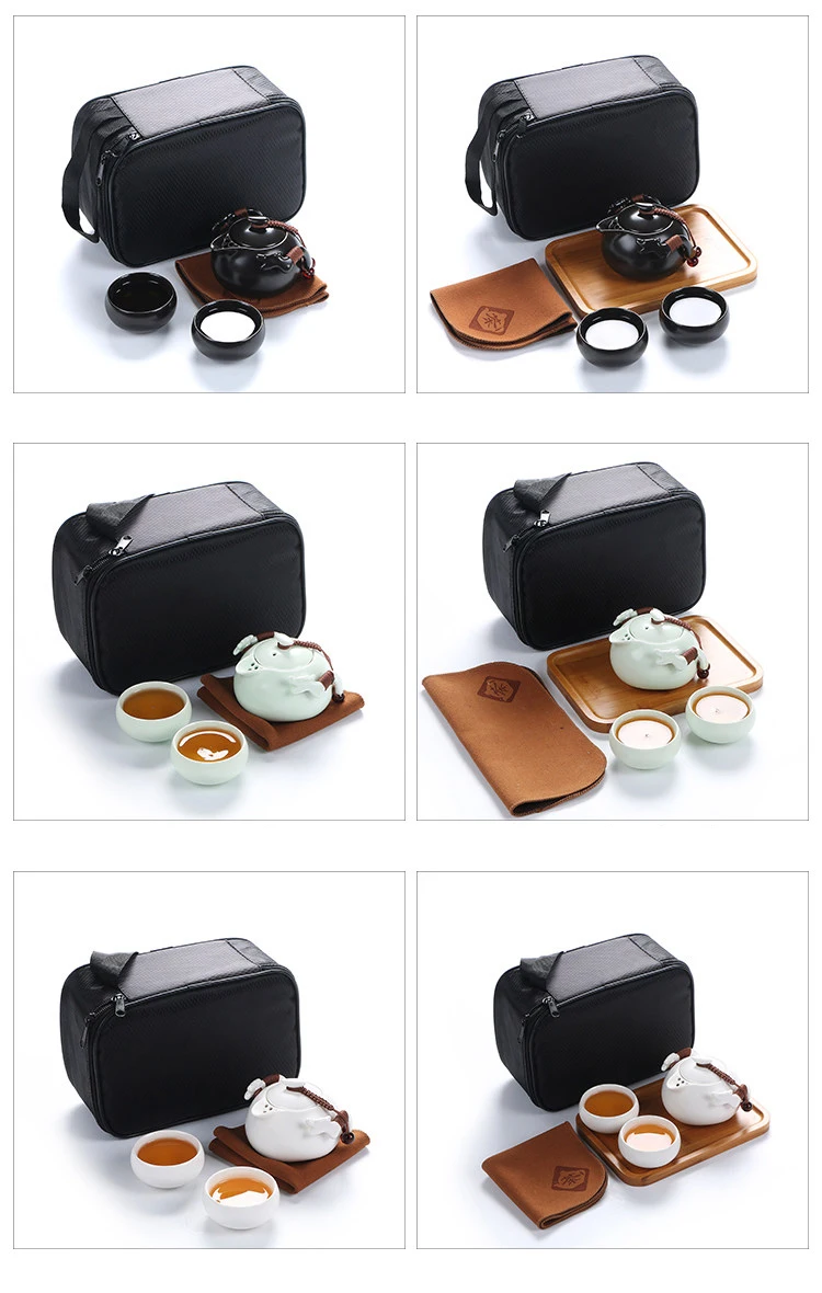 TANGPIN керамический чайник Gaiwan, чайная чашка для пуэр, китайский чайник, портативный чайный набор, посуда для напитков