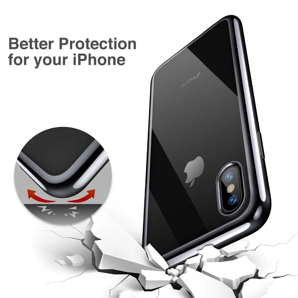 Мягкий чехол из ТПУ для телефона iPhone 8 7 6 6s Plus SE 2020 X XS XR 11 12 MIni Pro Max силиконовый