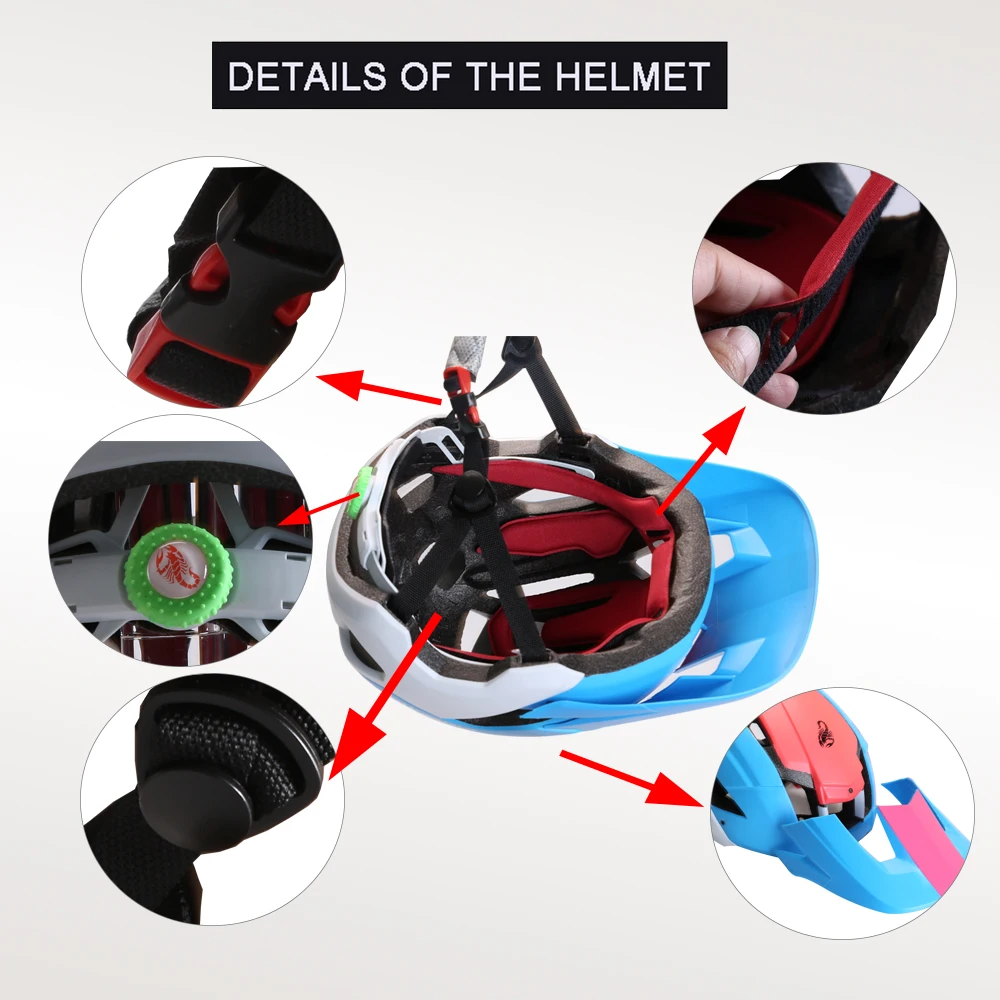 Ультралегкий велосипедный шлем Casco Ciclismo интегрально-литой дорожный горный MTB