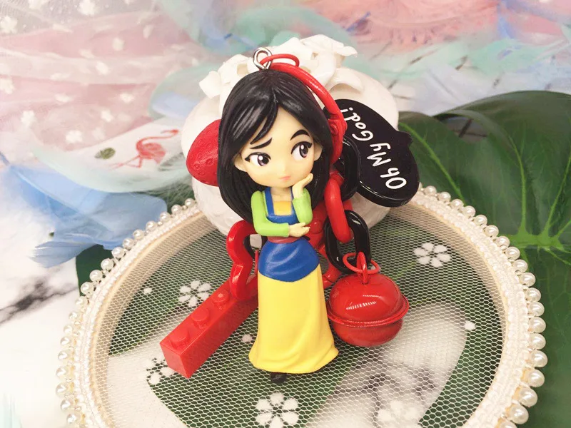 Милый снежный Белый брелок кукольный для женщин сумка девушек подвеска рюкзак