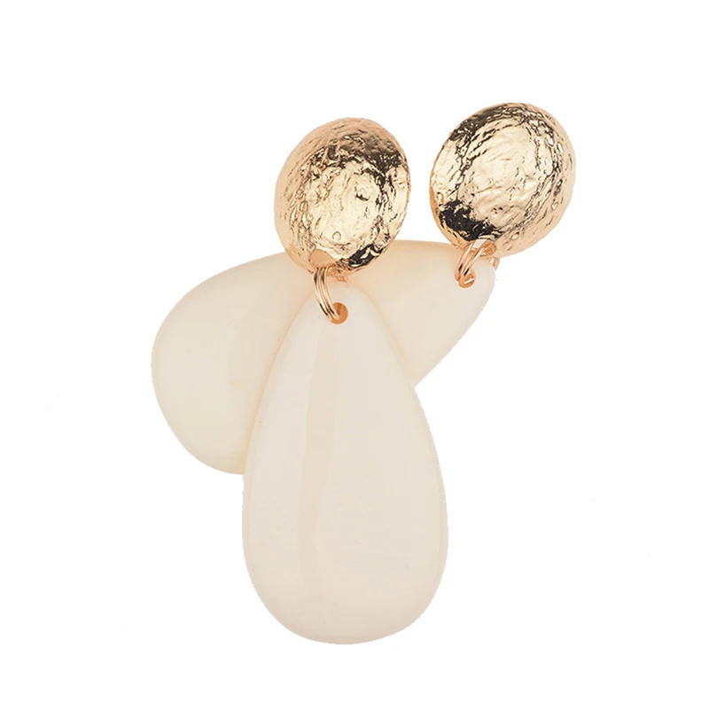 Fashion Waterdrop Acrylic Drop Dangle Earrings For Woman Personality Jewelry Gift Accessories | Украшения и аксессуары
