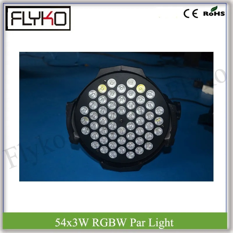 

Par Светильник 54x3W LED DMX профессиональное DJ оборудование RGBW полноцветное