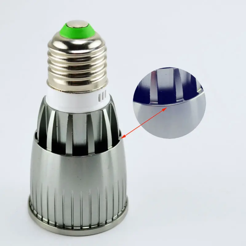 Светодиодный точечный светильник лампочка с регулируемой яркостью Mr16 Gu10 Gu5.3 E14 E17