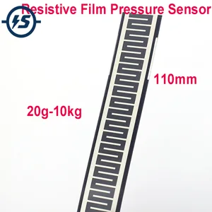 20g-10kg Resistive Film Pressure Sensor 110mm Flexible Force Sensitive
Resistor for Robot Wearable Device Cushion Sofa