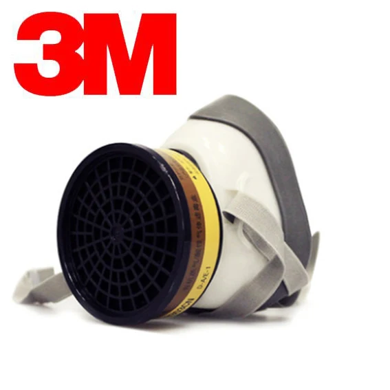 3M респиратор 3200 1203 3303CN 3N11CN 385CN с одним резервуаром 4-в-1 профессиональных предотвращения заболеваний кислота органический газ SO2 водорода - Цвет: 4 in 1
