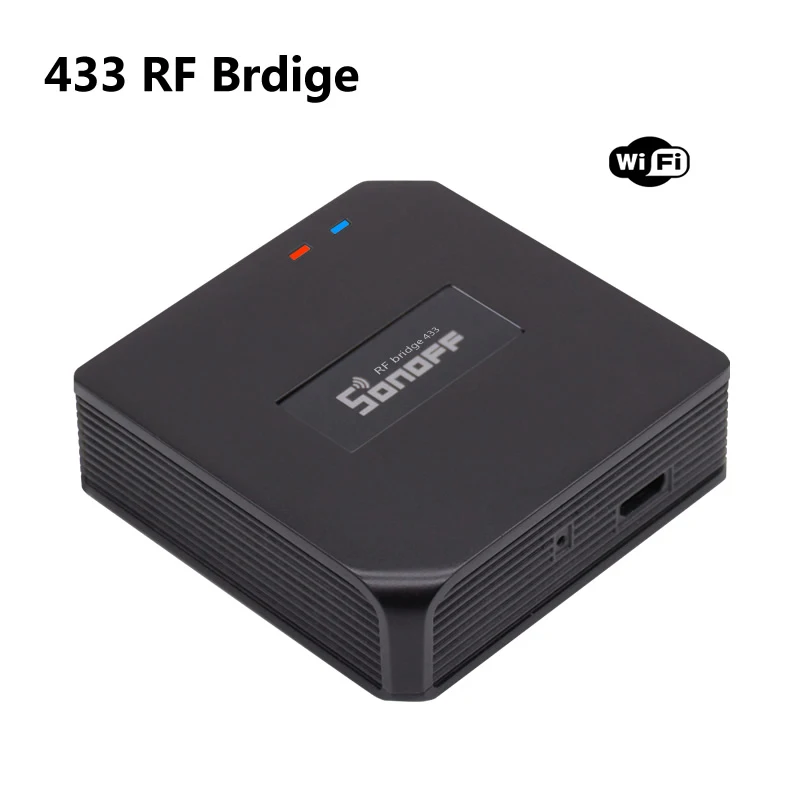 RF bridge Sonoff RF мост Wifi конвертер 433 МГц датчик движения PIR беспроводной детектор умный дом пульт дистанционного управления Поддержка IOS Android - Комплект: RF bridge