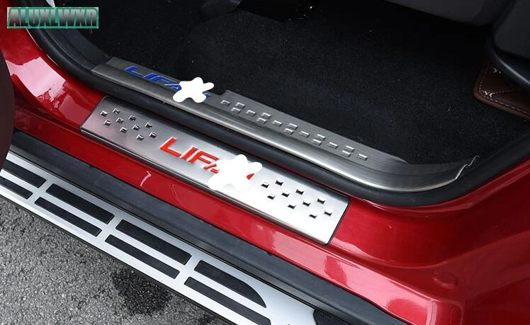 Автомобильные накладки на пороги из нержавеющей стали для lifan marveii myway автомобильные аксессуары 4 шт. 10 шт. 8 шт