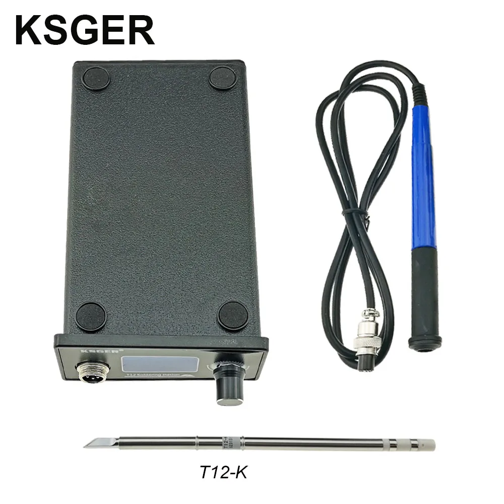 Sets 2 KSGER T12 паяльная станция STM32 V2.1S OLED DIY 907 ручка электрические инструменты контроллер температуры держатель сварка T12 железные наконечники - Цвет: Sets 2