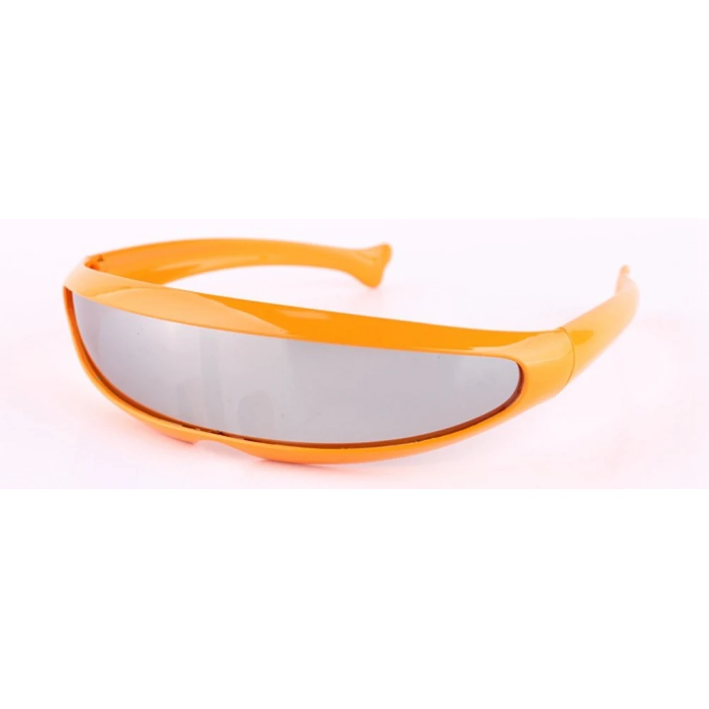 Orange White Mercury MASCUBE мужские, женские, детские солнцезащитные очки X-men, персональные лазерные очки, крутые роботы, солнцезащитные очки, очки для вождения - Цвет линз: Orange White Mercury