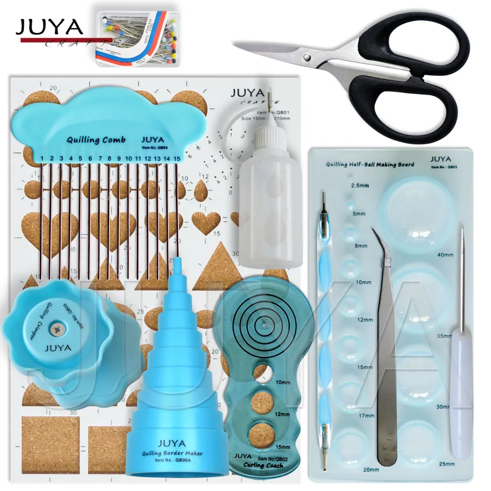 Набор инструментов Juya Advanced Paper Quilling с доской прорезями и другими QTK02|juya| |