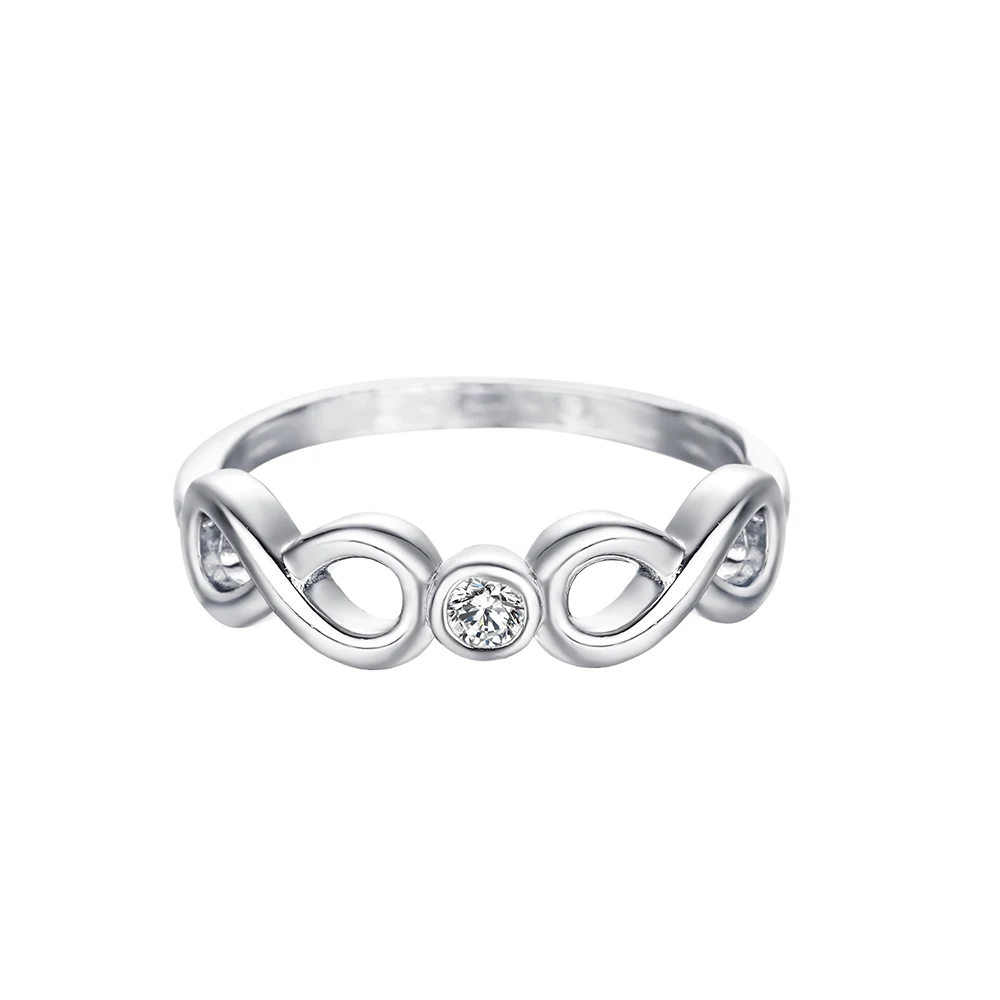 Todorova Eternity Infinity Crystal Rings for Women Men Jewelry Statement Wedding Ring Female Accessories | Украшения и аксессуары