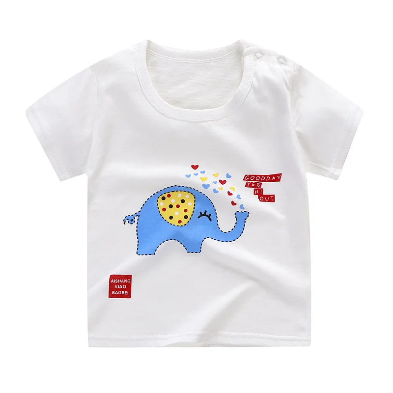 Brand Designer Baby Boy Comfortable Pure Cotton Tshirt Girl Hot Selling Short Sleeves | Детская одежда и обувь