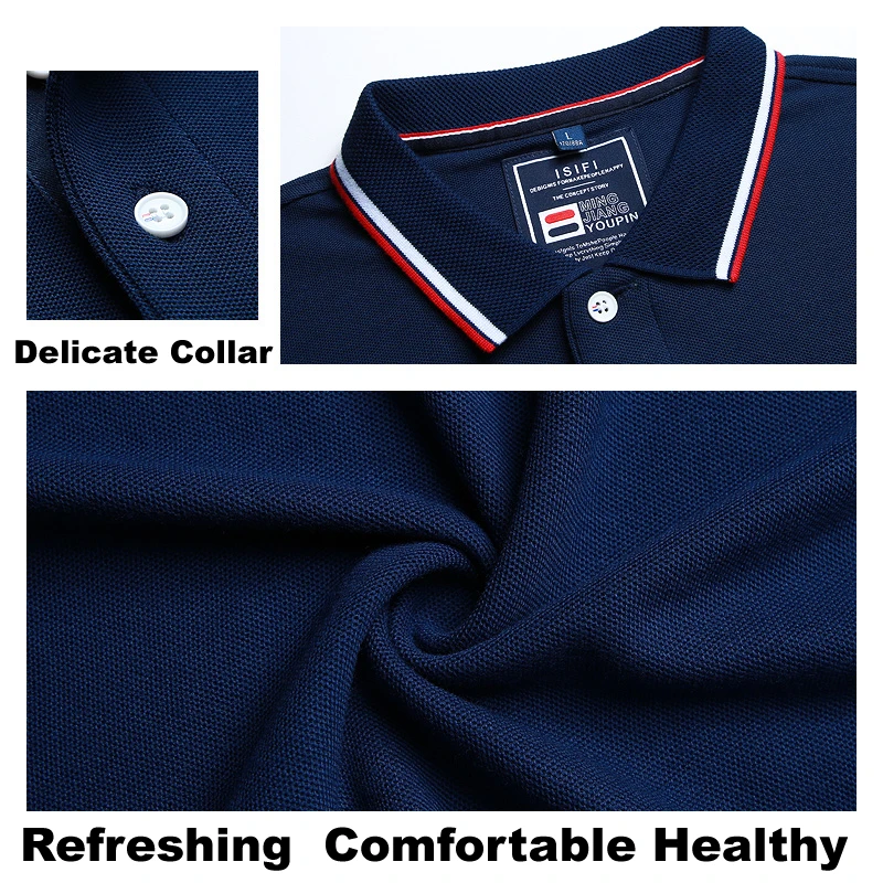 Пользовательские Футболка Поло для команды гонщиков логотип дизайн длинный