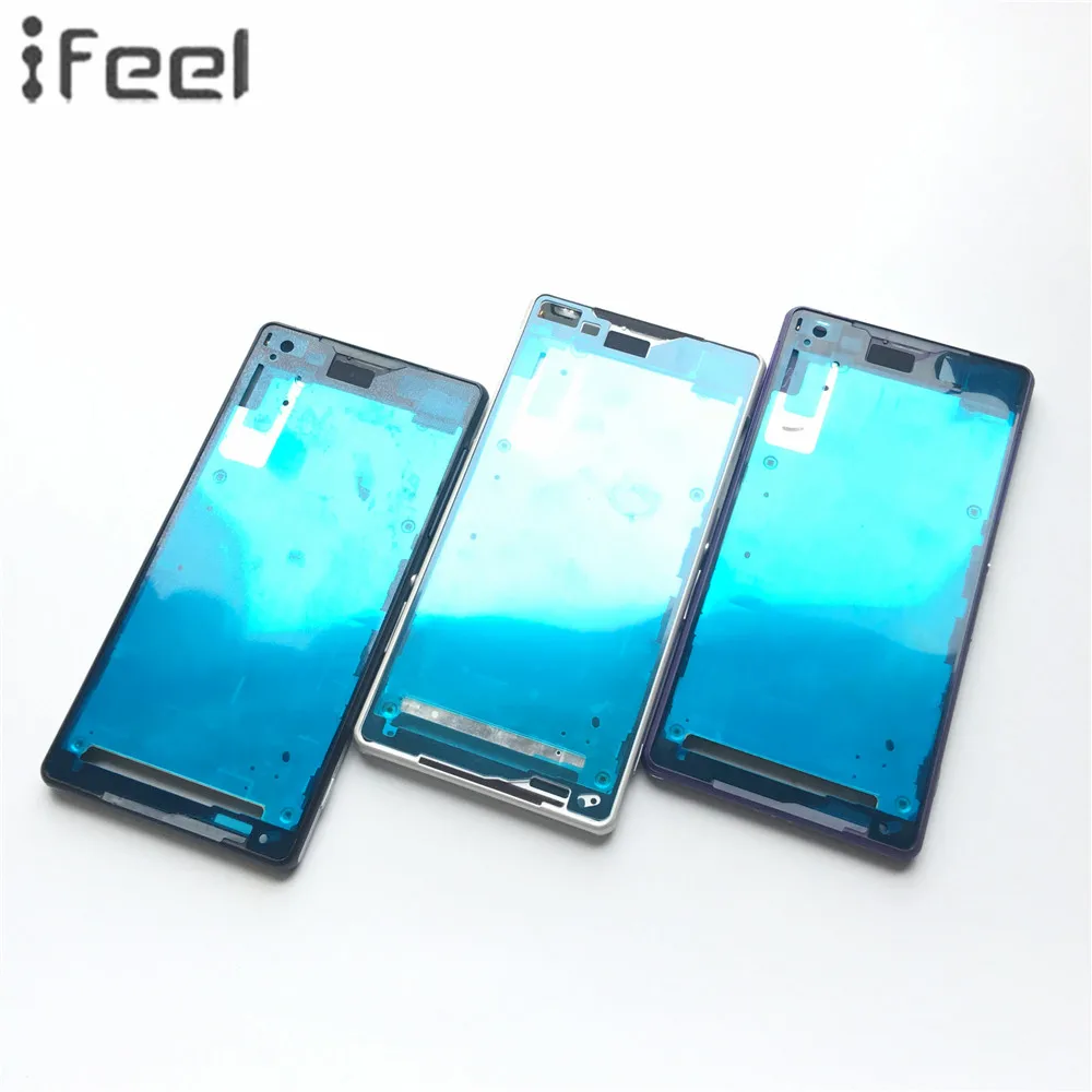 Новый передний средний Рамки ободок пластина шасси Корпус для Sony Xperia Z2 L50W D6503 d6502