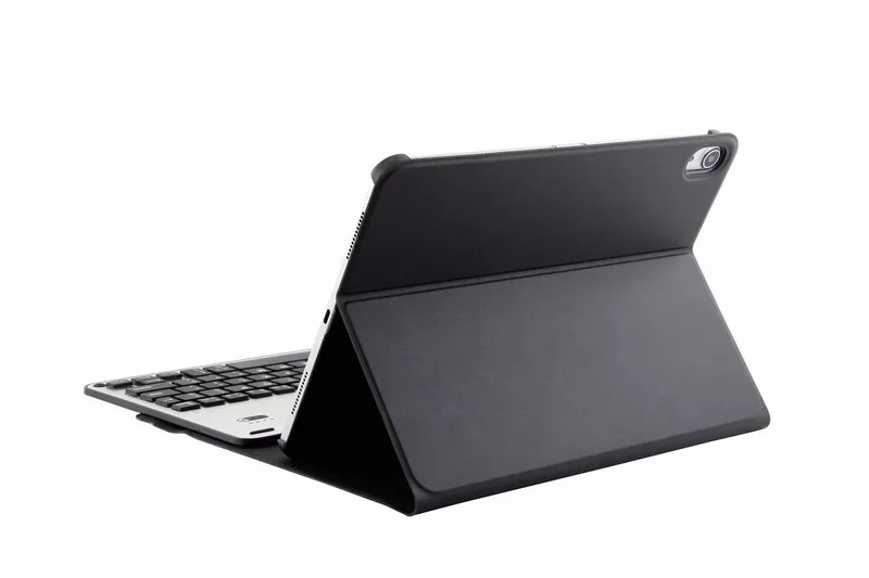 Ультра тонкий смарт-чехол Защитный bluetooth клавиатура чехол для нового ipad pro 11 дюймов металлический корпус клавиатуры кожа