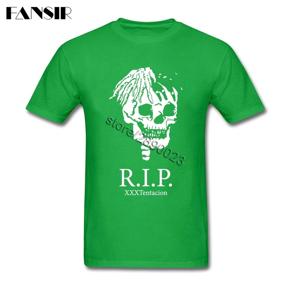 Р. И. П. XXXTentacion Camisa новые разработки Для Мужчин's футболки короткий рукав 100%