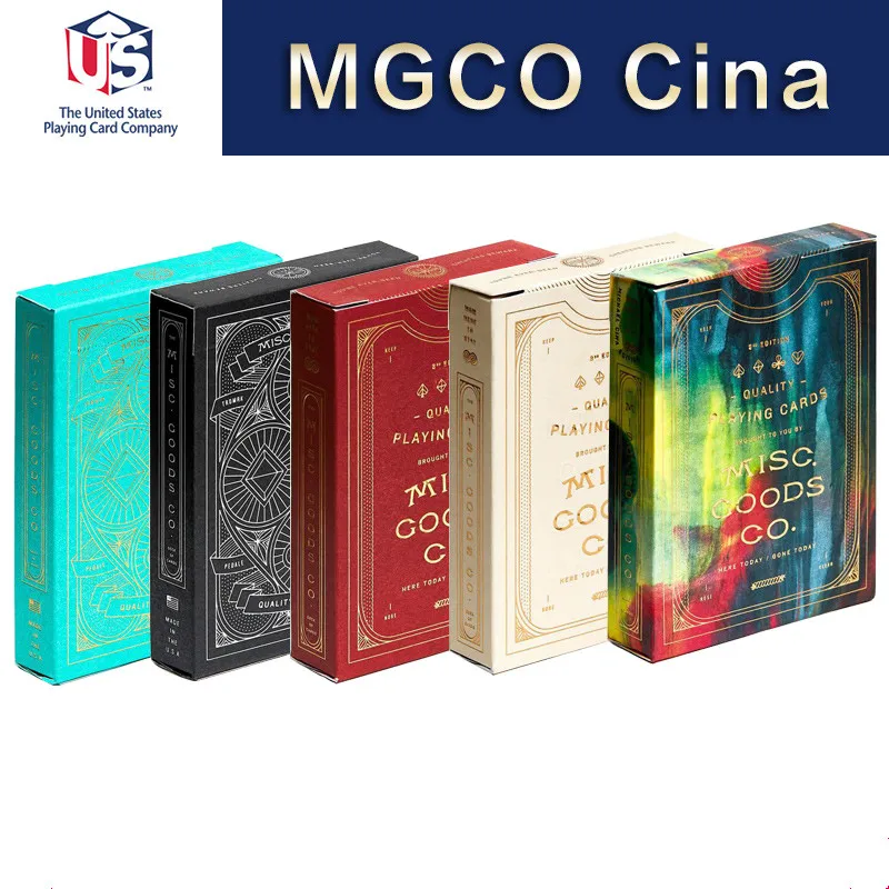 1 шт. MGCO покерные миксерские Товары CO игральные карты новые Запечатанные сделаны