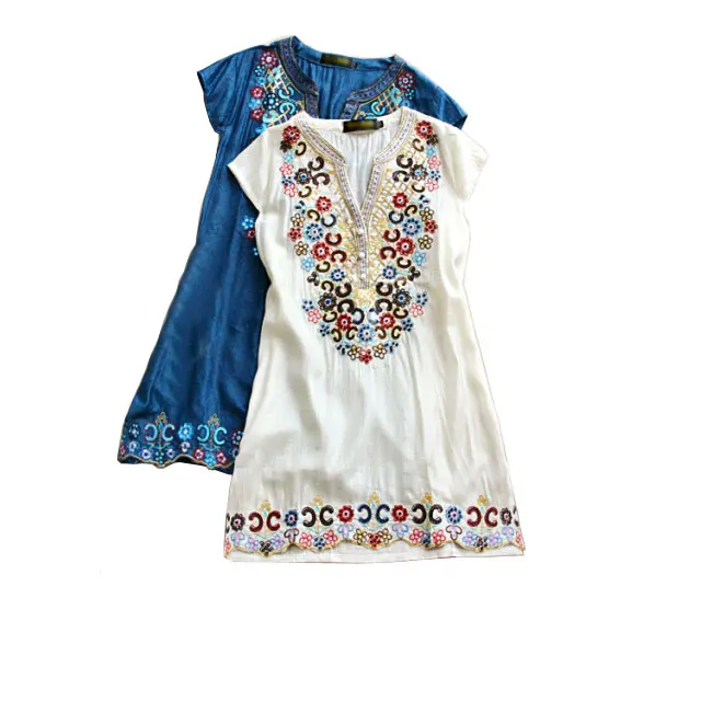 Женское платье с коротким рукавом и треугольным вырезом Повседневное большого