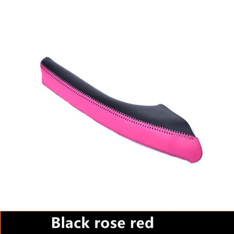 Black rose red Автомобильный рычаг переключения передач, крышка ручного тормоза для Mercedes new smart fortwo Forfour 453, аксессуары для внутренней отделки автомобиля, модификация - Название цвета: Black rose red