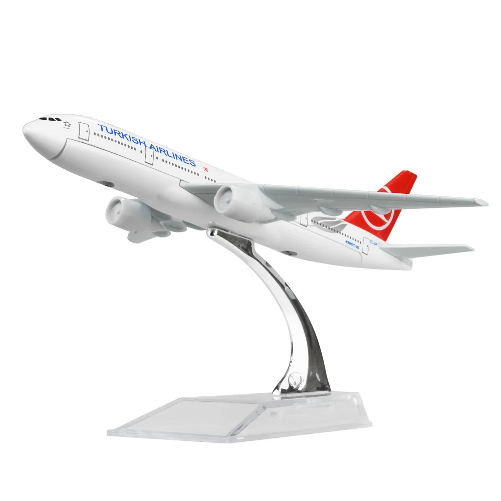 Комплекты летательных аппаратов Turkish Airlines Boeing 777 300 16 см подарок на день рождения