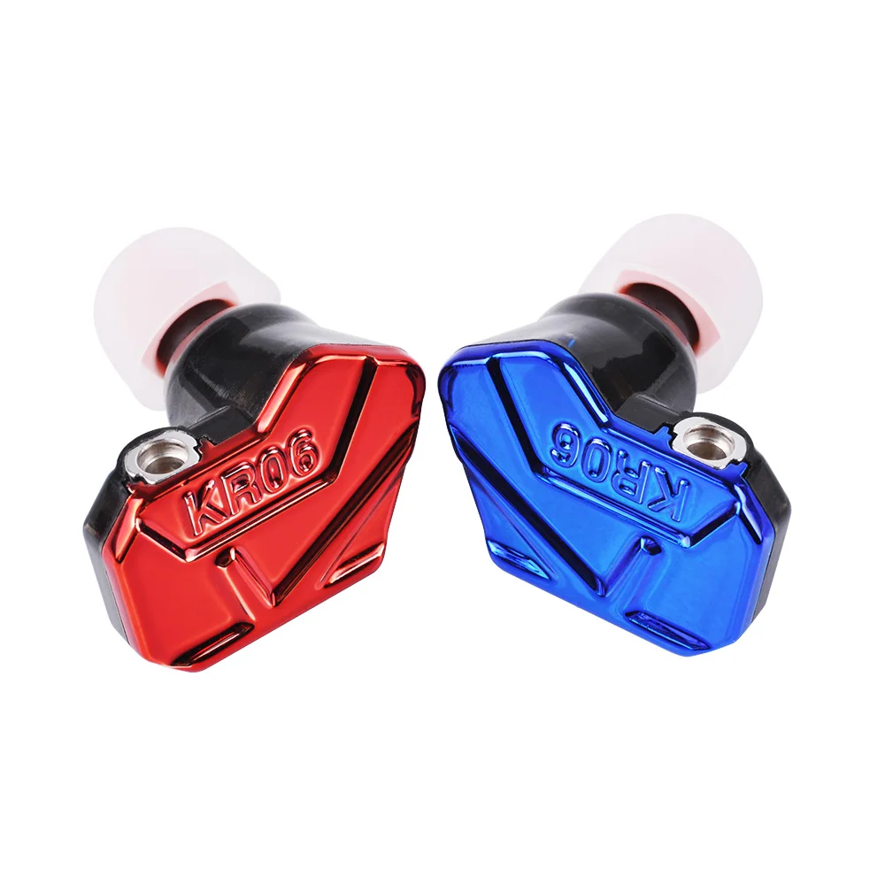 AK новейший ACZ KR06 6 2BA + 1DD HiFi Гибридный наушник для наушников с милым вокальным